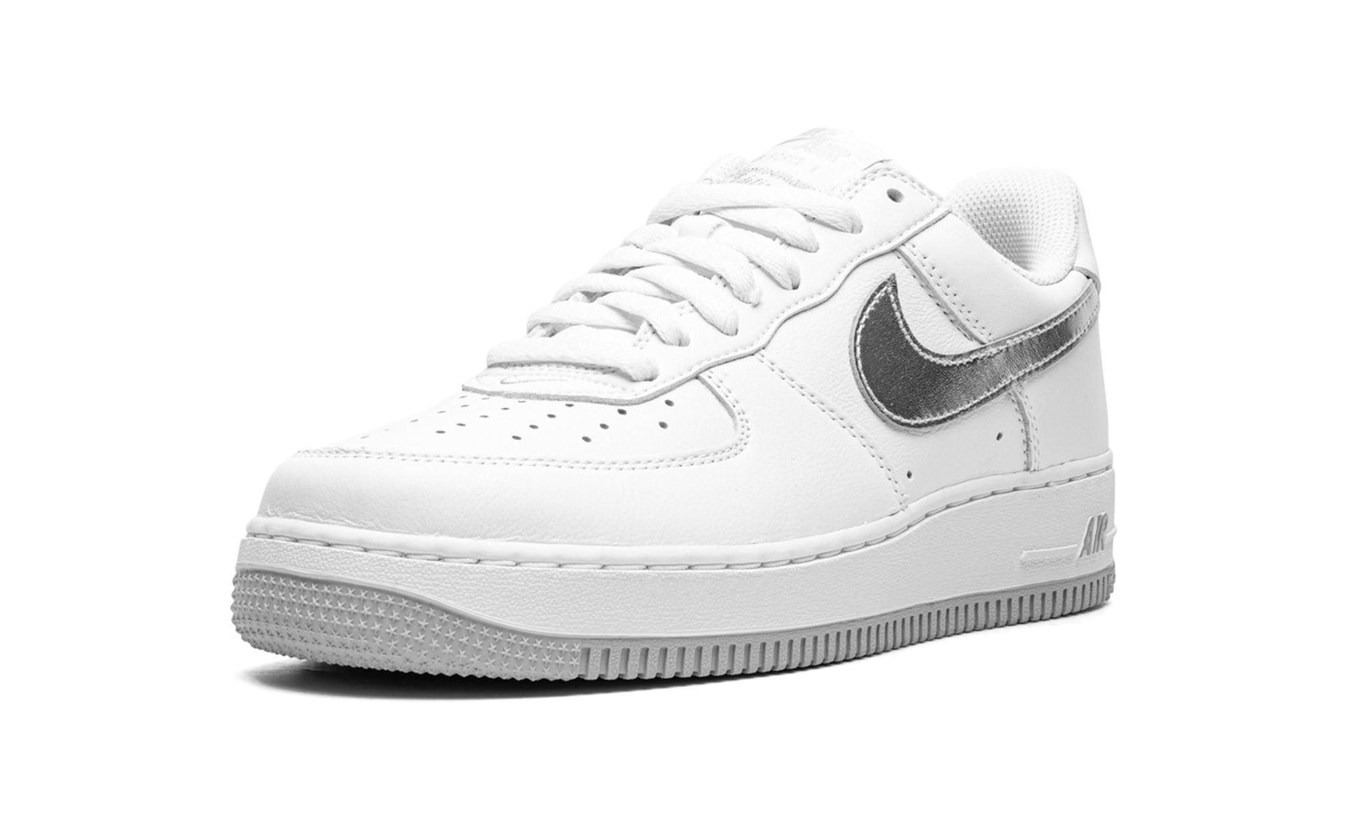 Nike Air Force 1 '07 Low Color of the Month White Metallic Silver