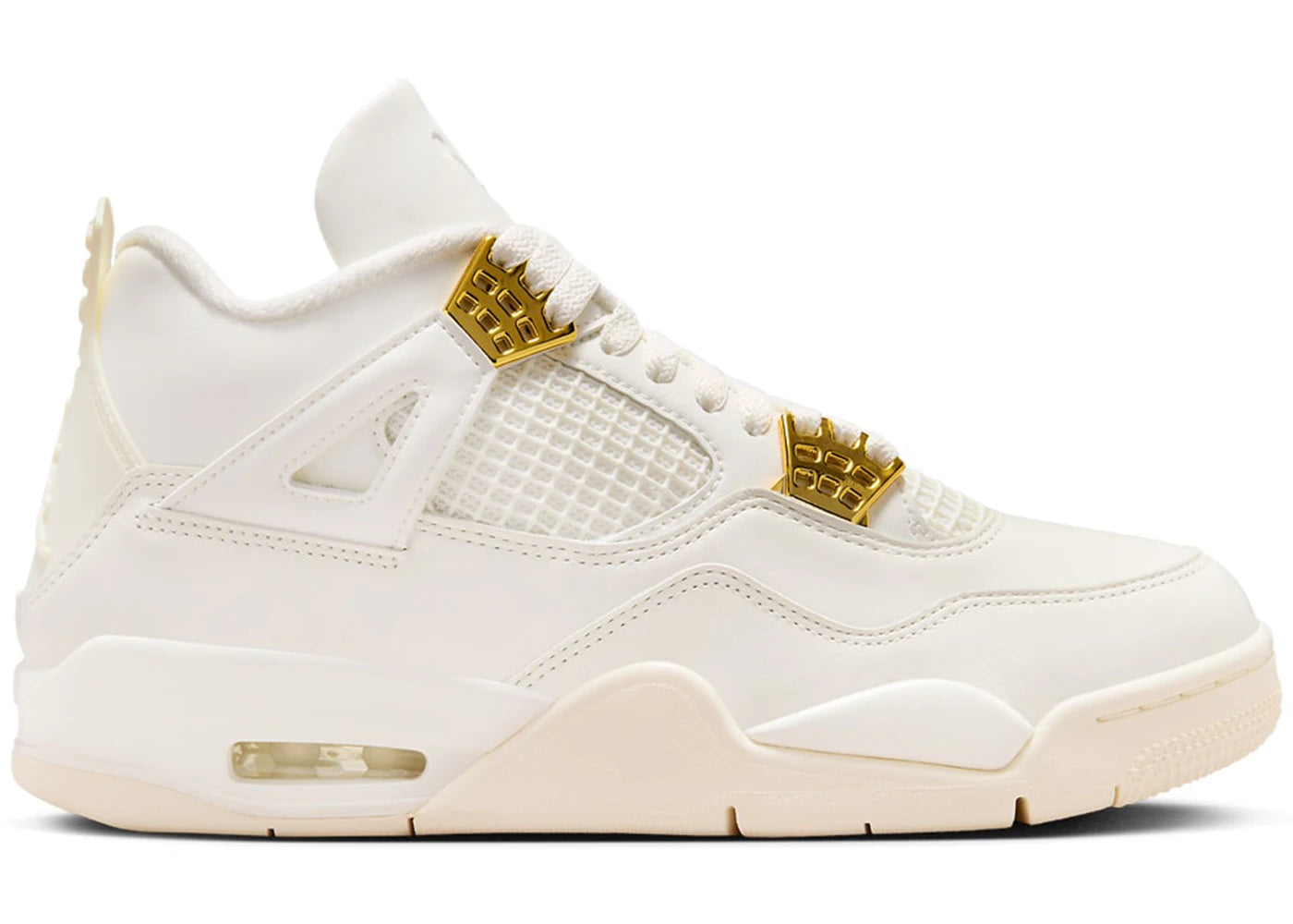 Jordan 4 Retro Metallic Gold (Women's)