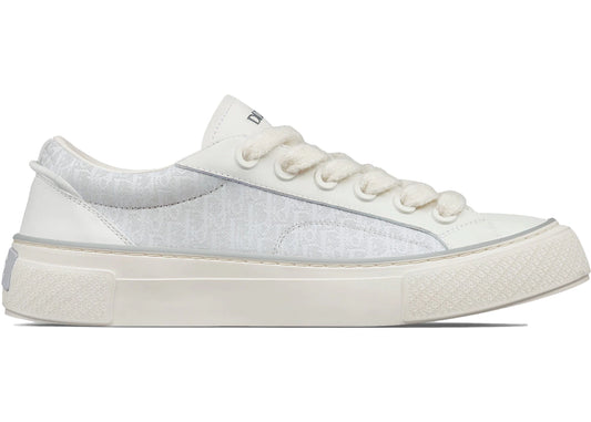 Dior B33 Sneaker White Smooth Calfskin Oblique Jacquard