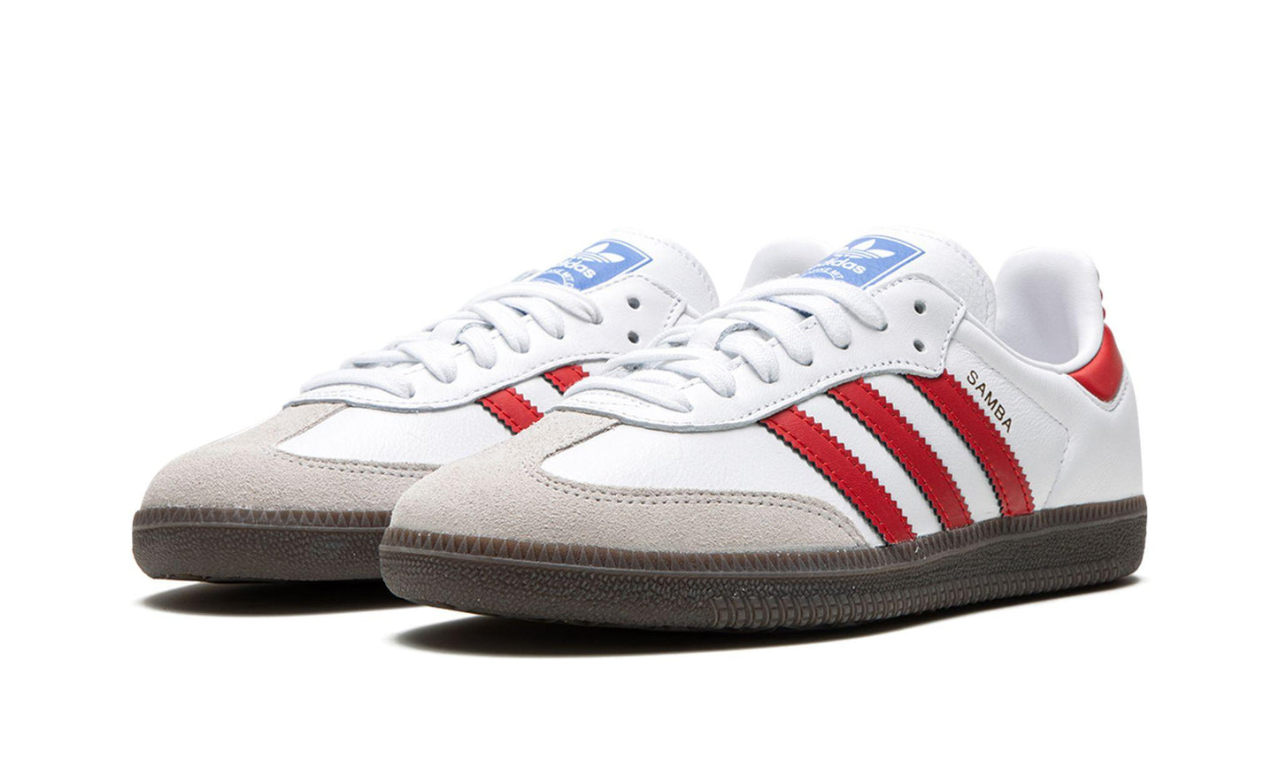 adidas Samba OG White Better Scarlet