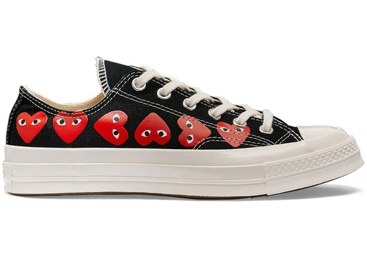 Converse Chuck Taylor All Star 70 Ox Comme des Garcons PLAY Multi-Heart Black