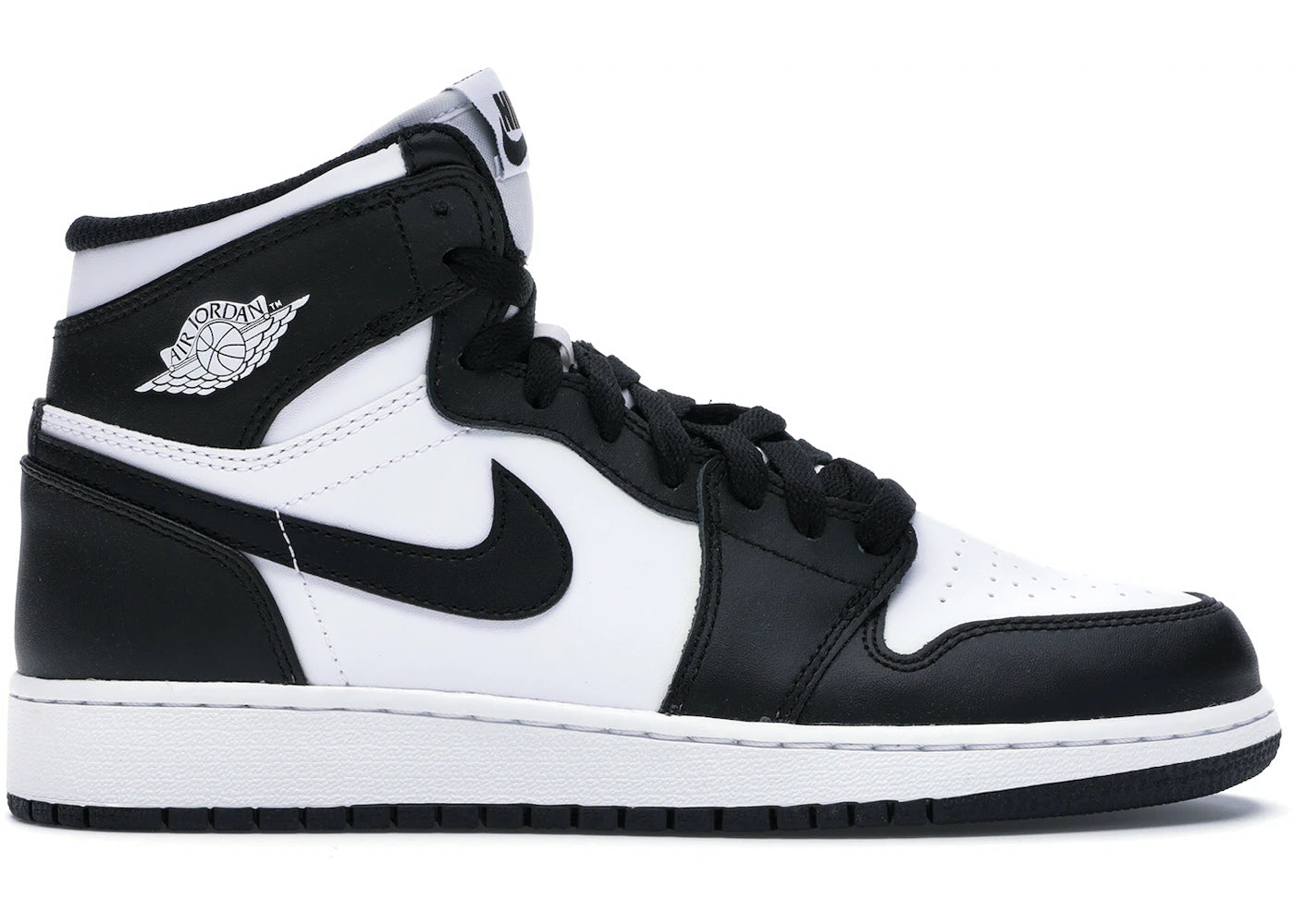 Jordan 1 Retro Black White (2014) (GS)