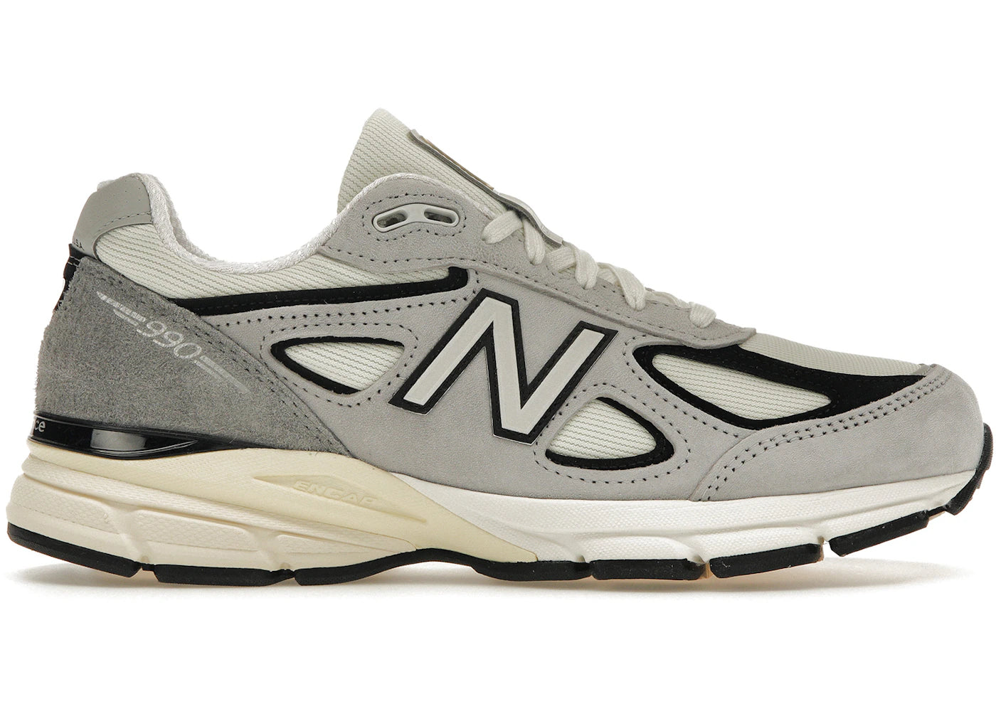 New Balance 990v4 MiUSA Teddy Santis Grey Black Cream