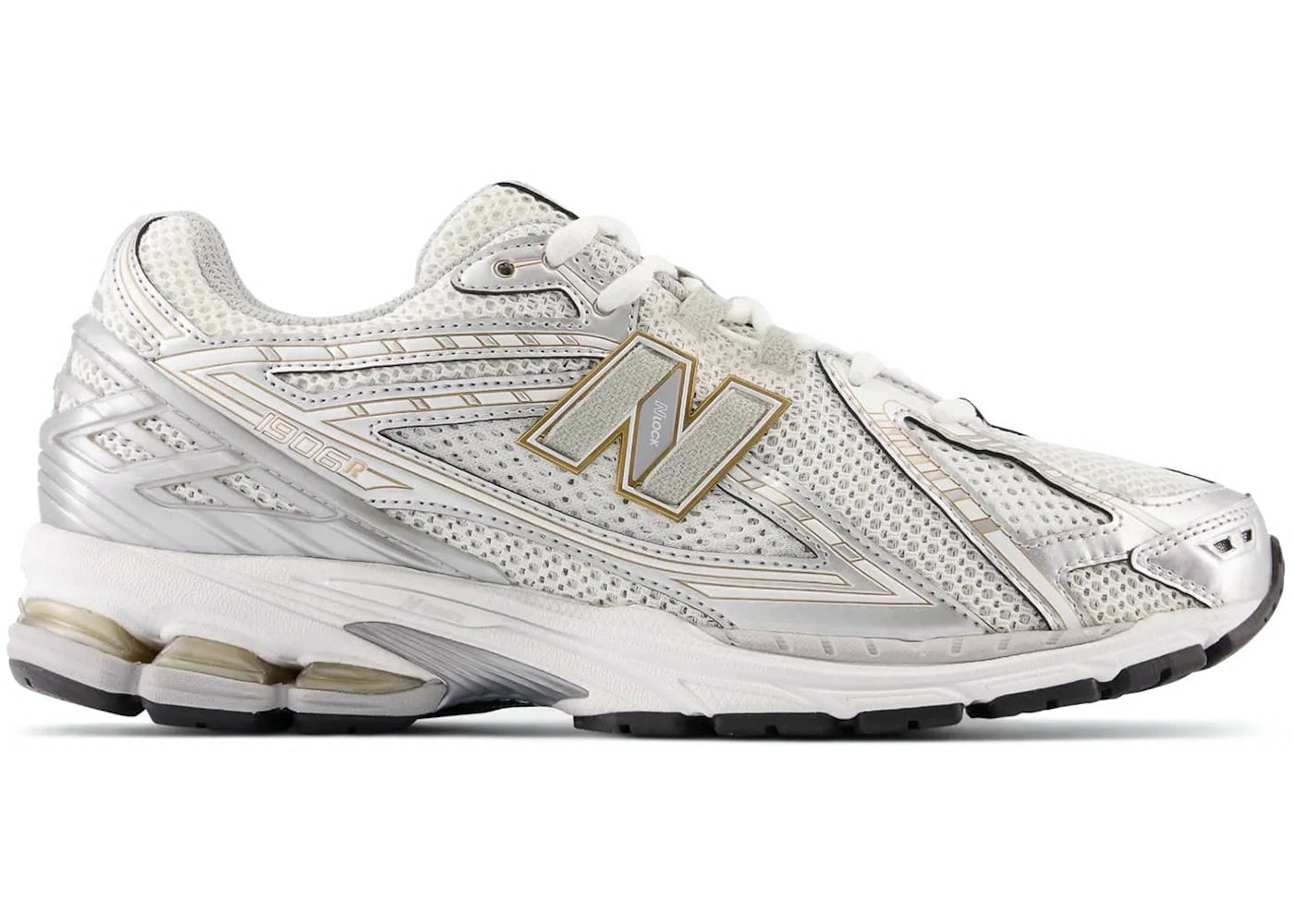 New Balance 1906R White Rain Cloud Silver Metallic