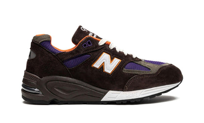 New Balance 990v2 MiUSA Brown Purple