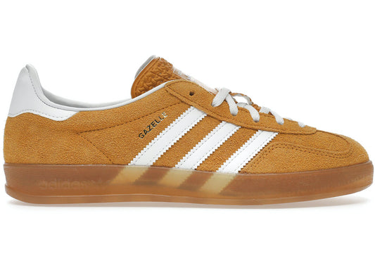 adidas Gazelle Indoor Orange Peel White (Women's)