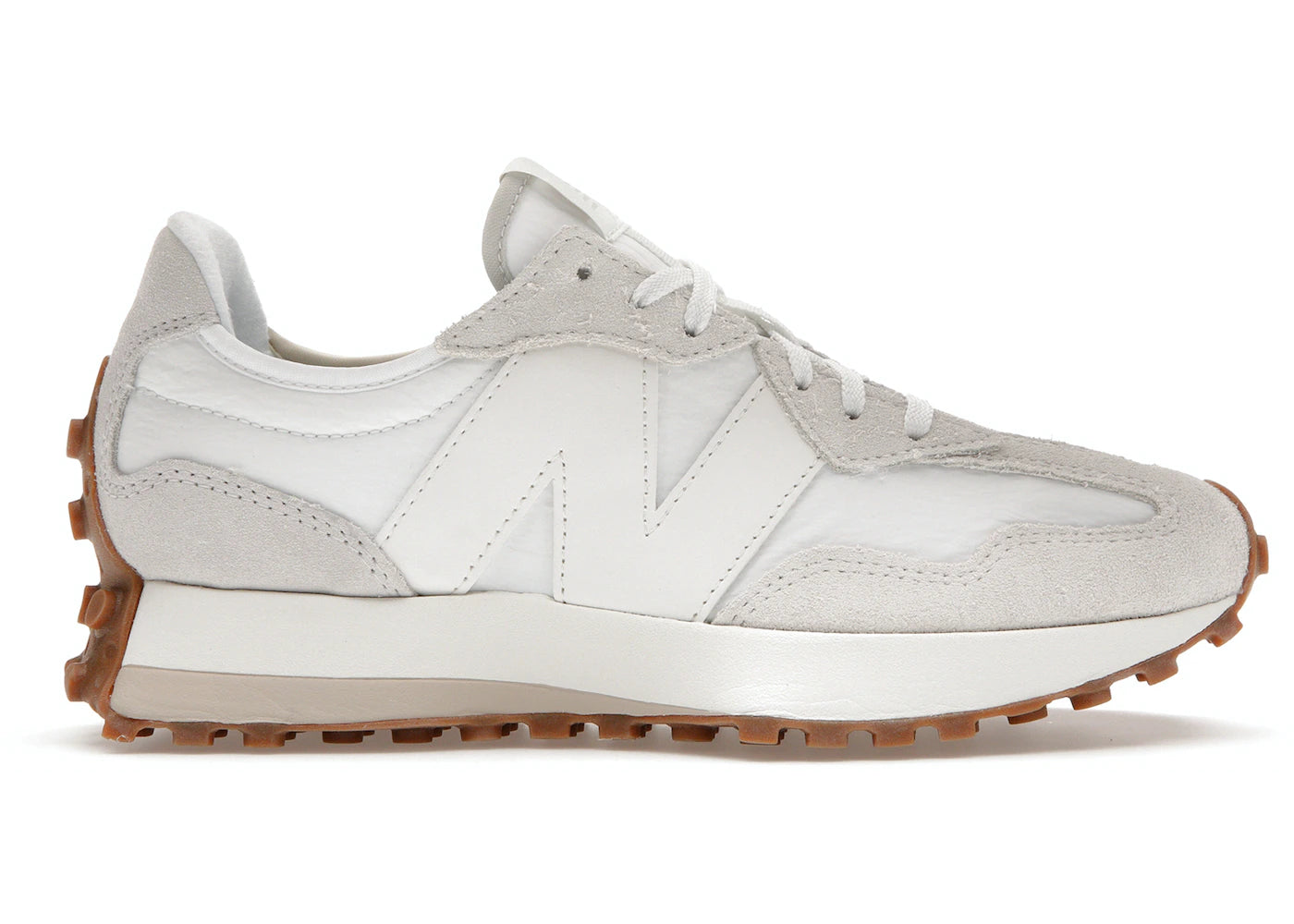 New Balance 327 White Beige Gum (Women's)