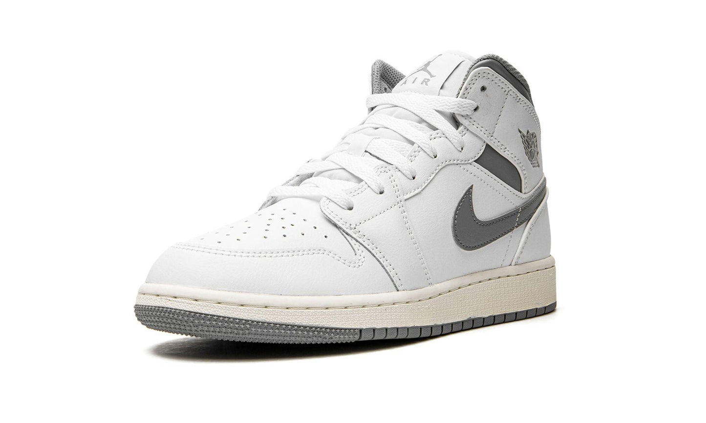 Air Jordan 1 Mid Neutral Grey (GS)