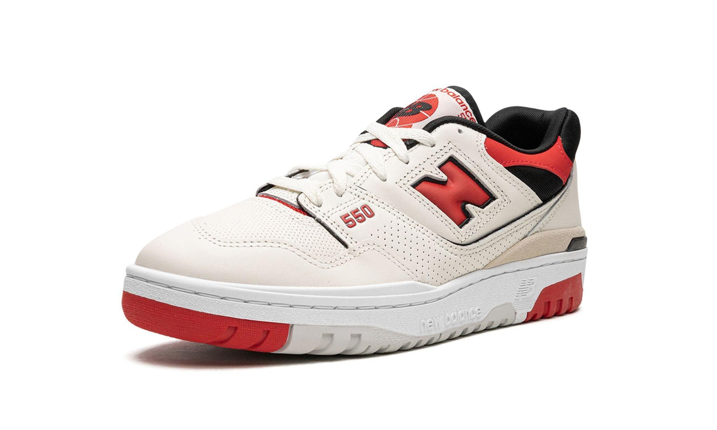 New Balance 550 Sea Salt True Red