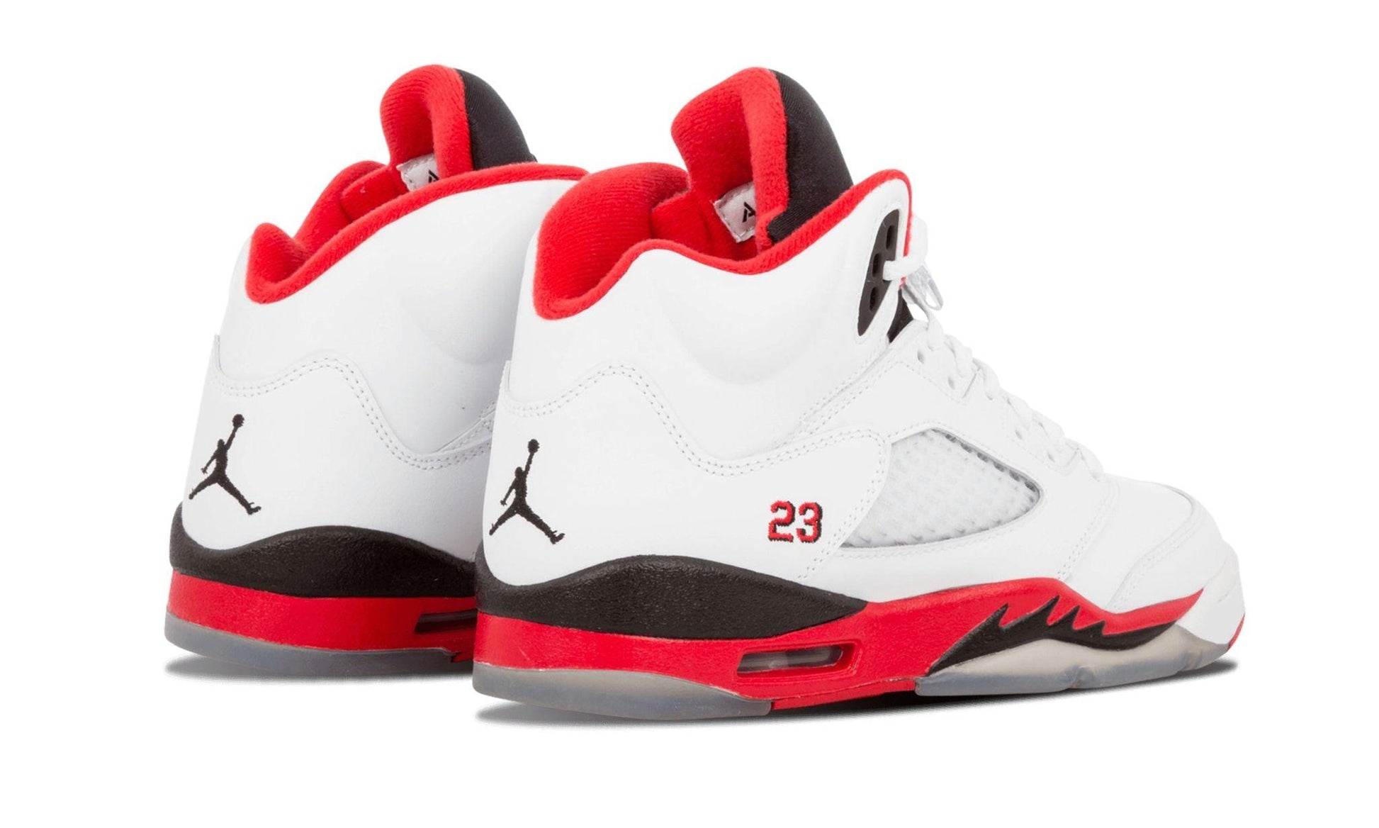 Jordan 5 Retro Fire Red Black Tongue (2013) (GS)