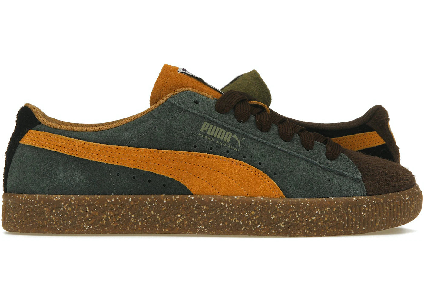 Puma Suede Vintage Perks and Mini Brown