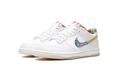 Nike Dunk Low White Multi-Color Paisley (GS)