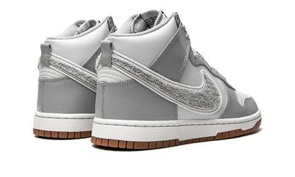 Nike Dunk High University Chenille Swoosh Light Smoke Grey