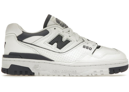 New Balance 550 White Dark Mercury (Women's)