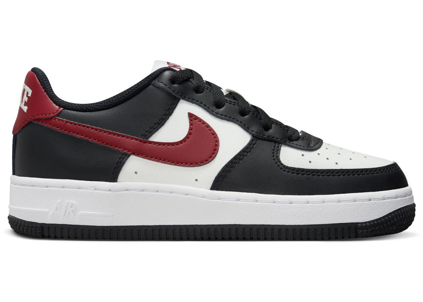 Nike Air Force 1 Low White Dark Team Red (GS)