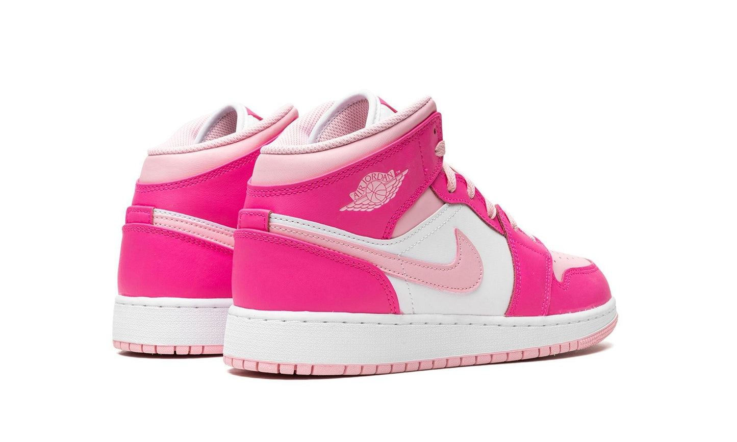 Jordan 1 Mid Fierce Pink (GS)