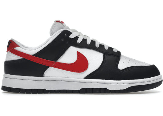 Nike Dunk Low Retro Red Swoosh Panda