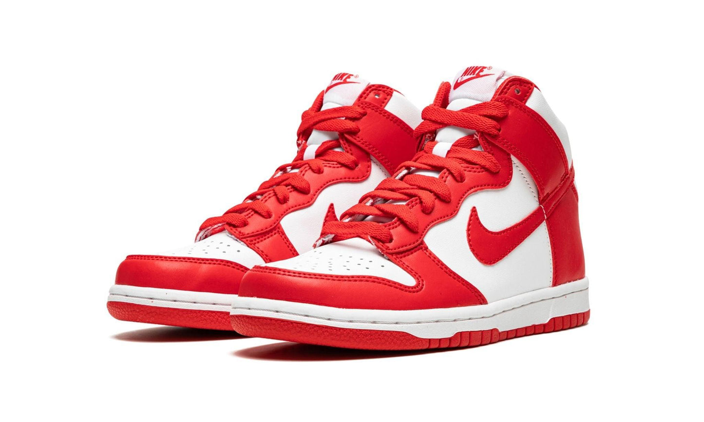 Nike Dunk High Championship White Red (GS)