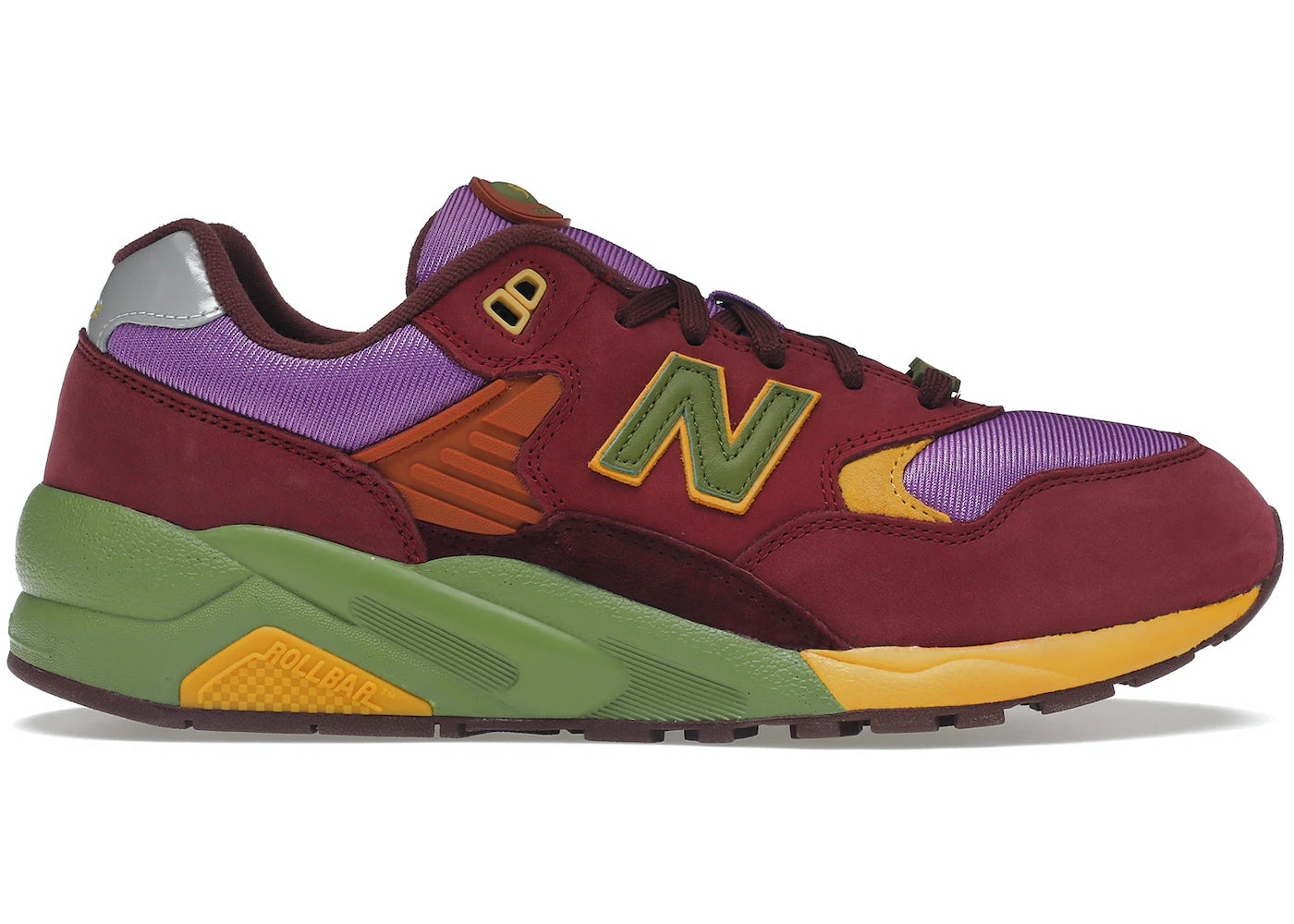 New Balance 580 Stray Rats Maroon Purple