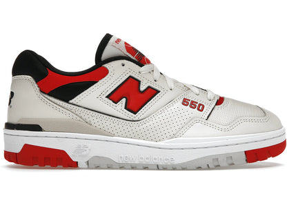 New Balance 550 Sea Salt True Red