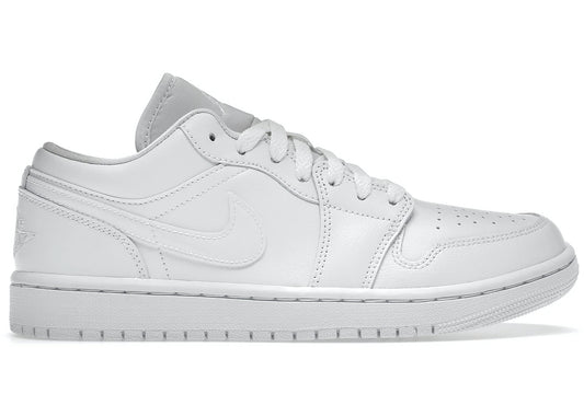 Jordan 1 Low Triple White (2022) (Women's)