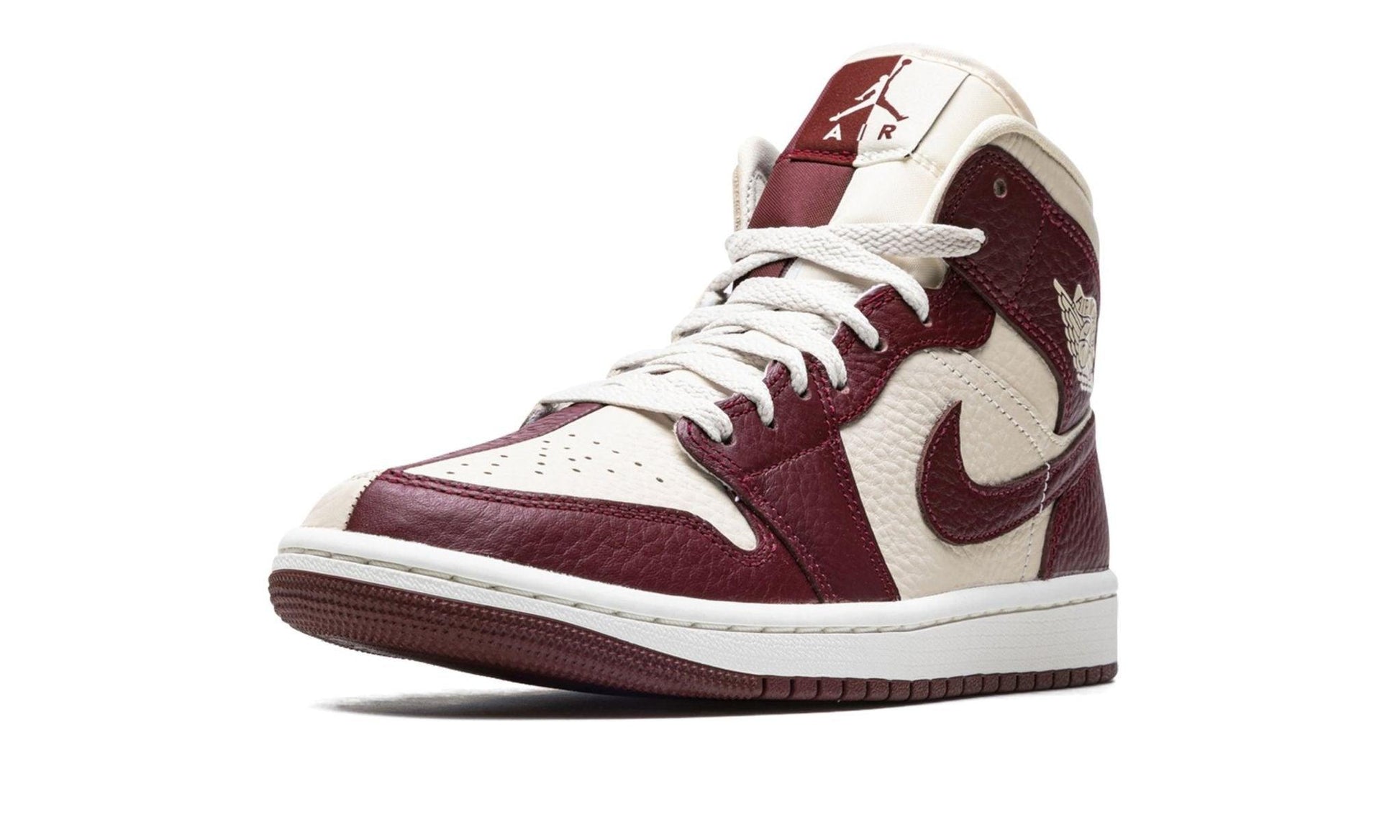 Jordan 1 Mid SE Split Beach Cherrywood Red (Women's)