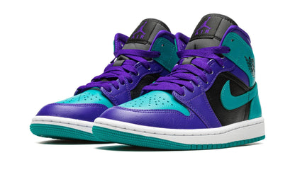 Jordan 1 Mid Black Grape (Women's)