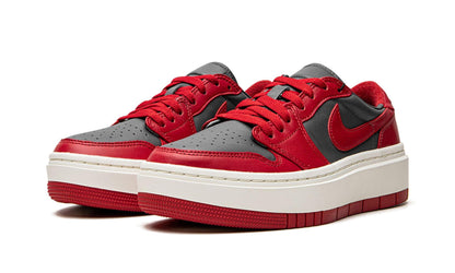 Jordan 1 Elevate Low Dark Grey Varsity Red (Women's)