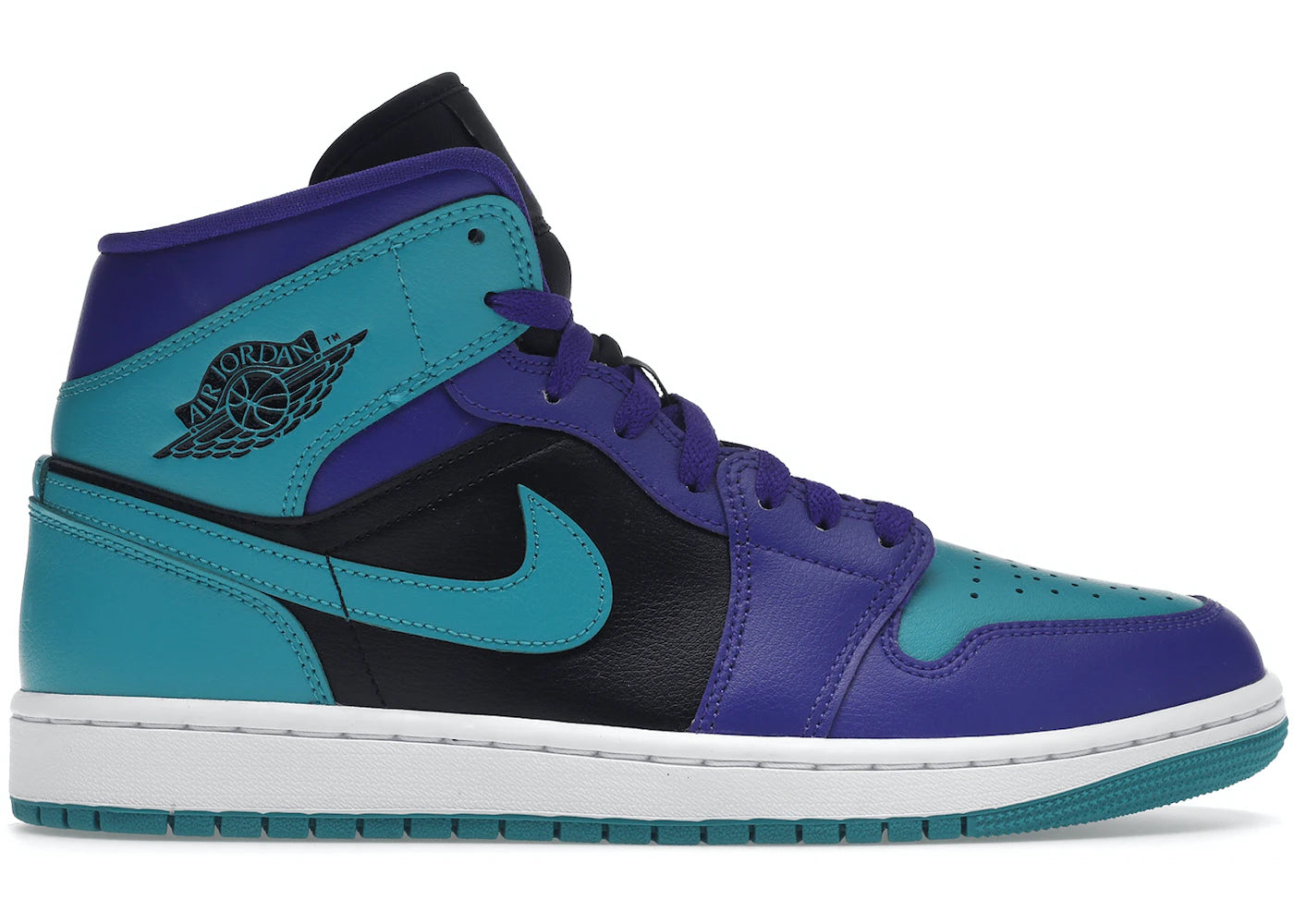 Jordan 1 Mid Black Grape (Women's)