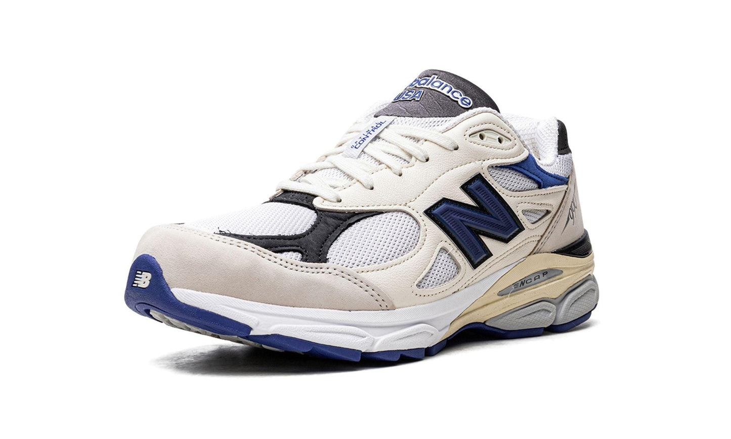 New Balance 990v3 MiUSA White Blue