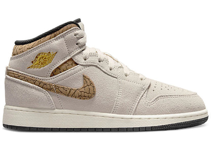 Jordan 1 Mid SE Brown Elephant