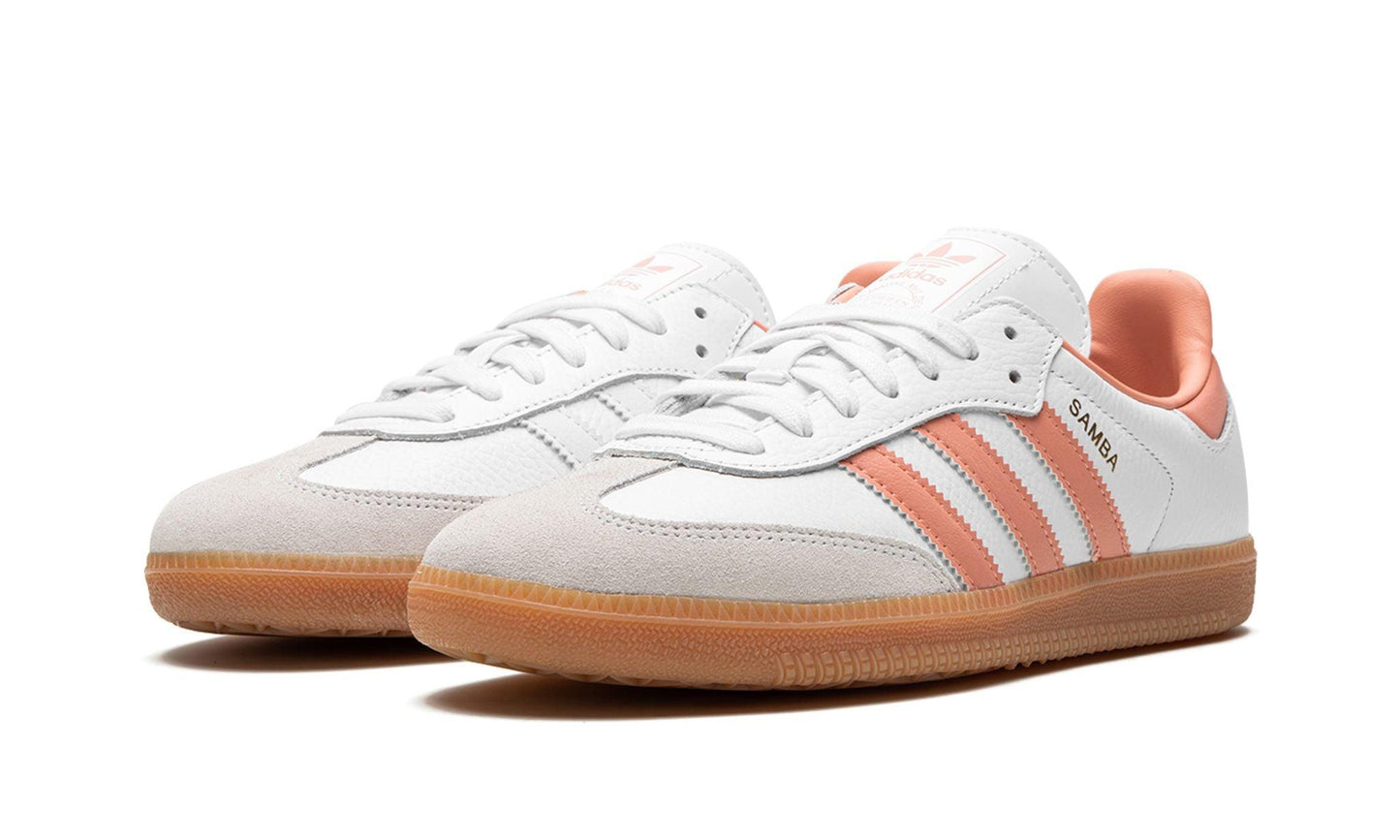 adidas Samba OG White Wonder Clay Gum (Women's)