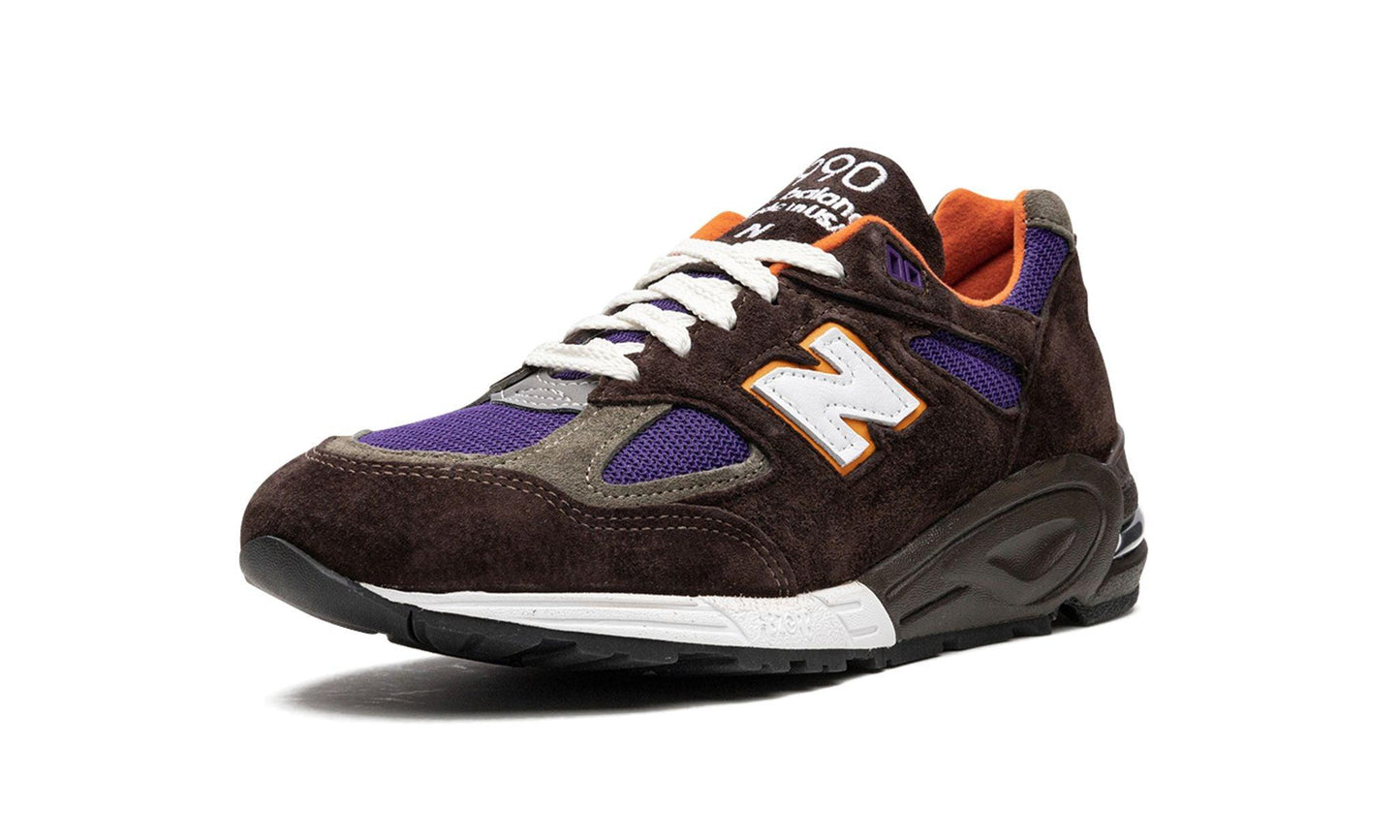 New Balance 990v2 MiUSA Brown Purple