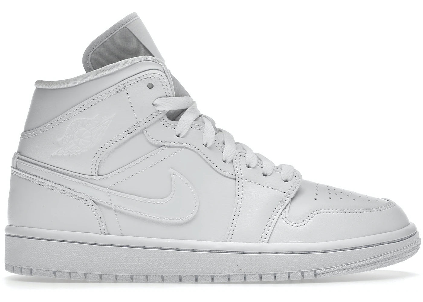 Air Jordan Mid Triple White (2022) (Women's)