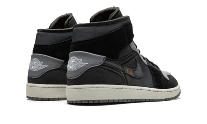 Jordan 1 Mid Craft Inside Out Black