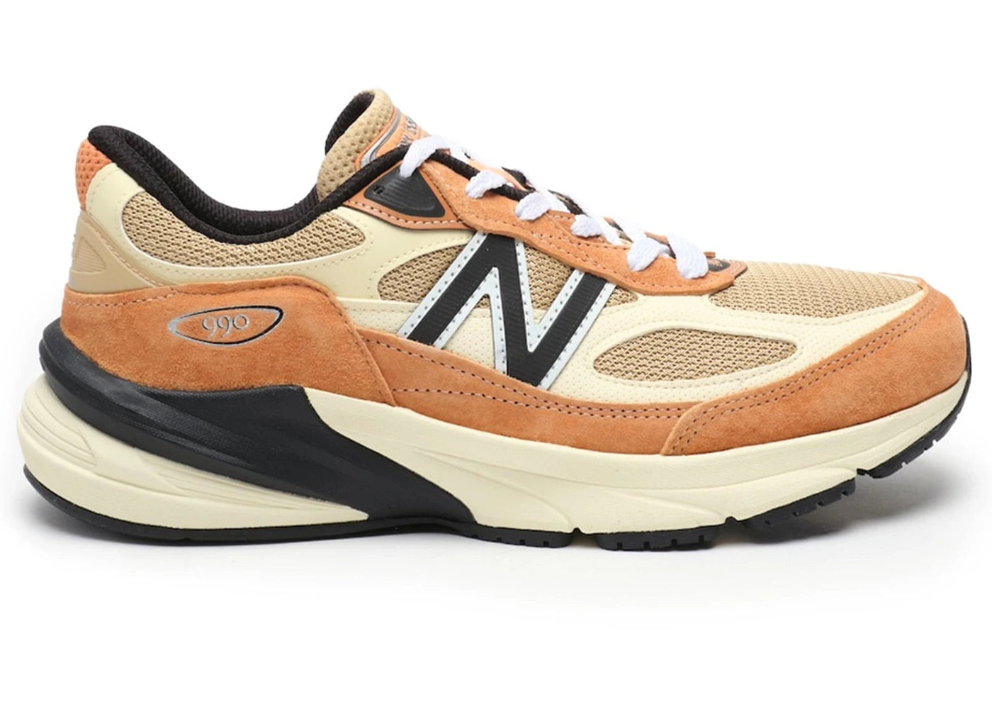 New Balance 990v6 MiUSA Sepia Orange