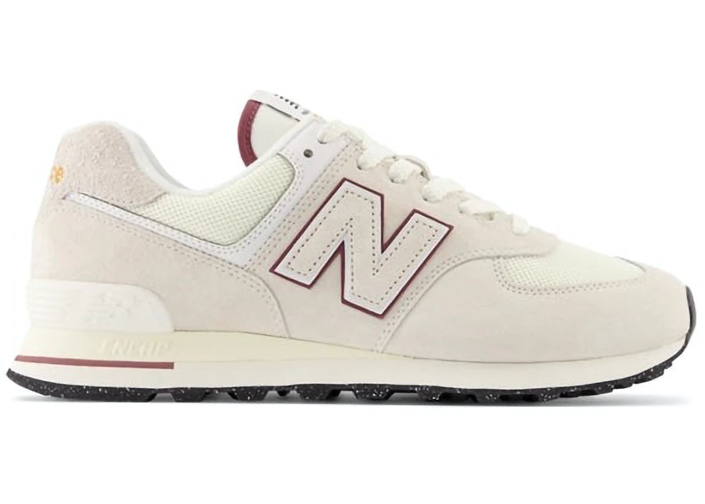 New Balance 574 Off White Burgundy (2023)