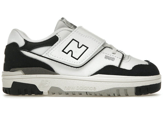 New Balance 550 White Black Rain Cloud (TD)