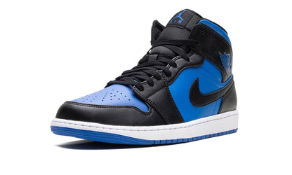 Jordan 1 Mid Black Royal Metallic