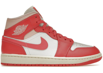 Jordan 1 Mid Strawberries and Cream (Women's)