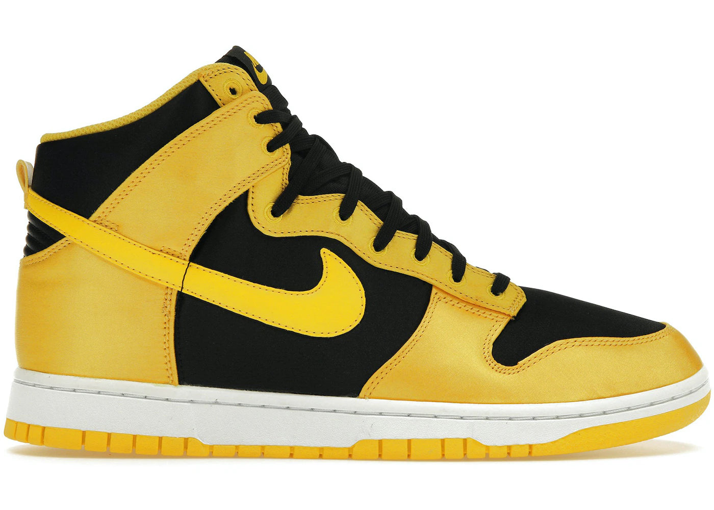 Nike Dunk High Satin Goldenrod (Women's)