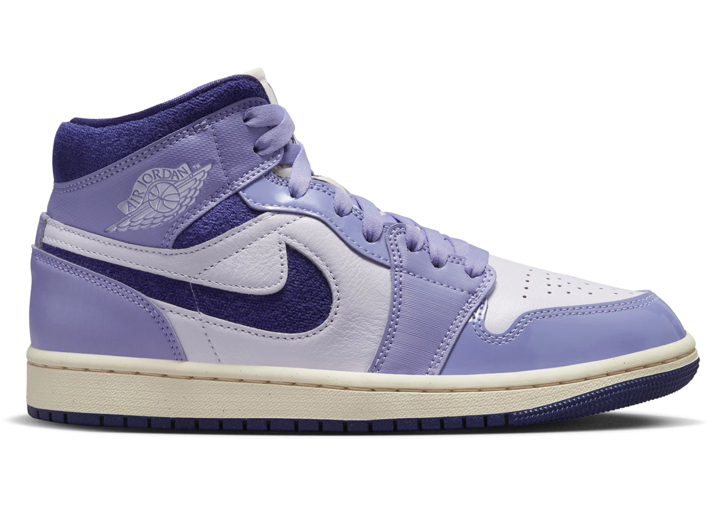 Jordan 1 Mid SE Chenille Sky J Light Purple (Women's)