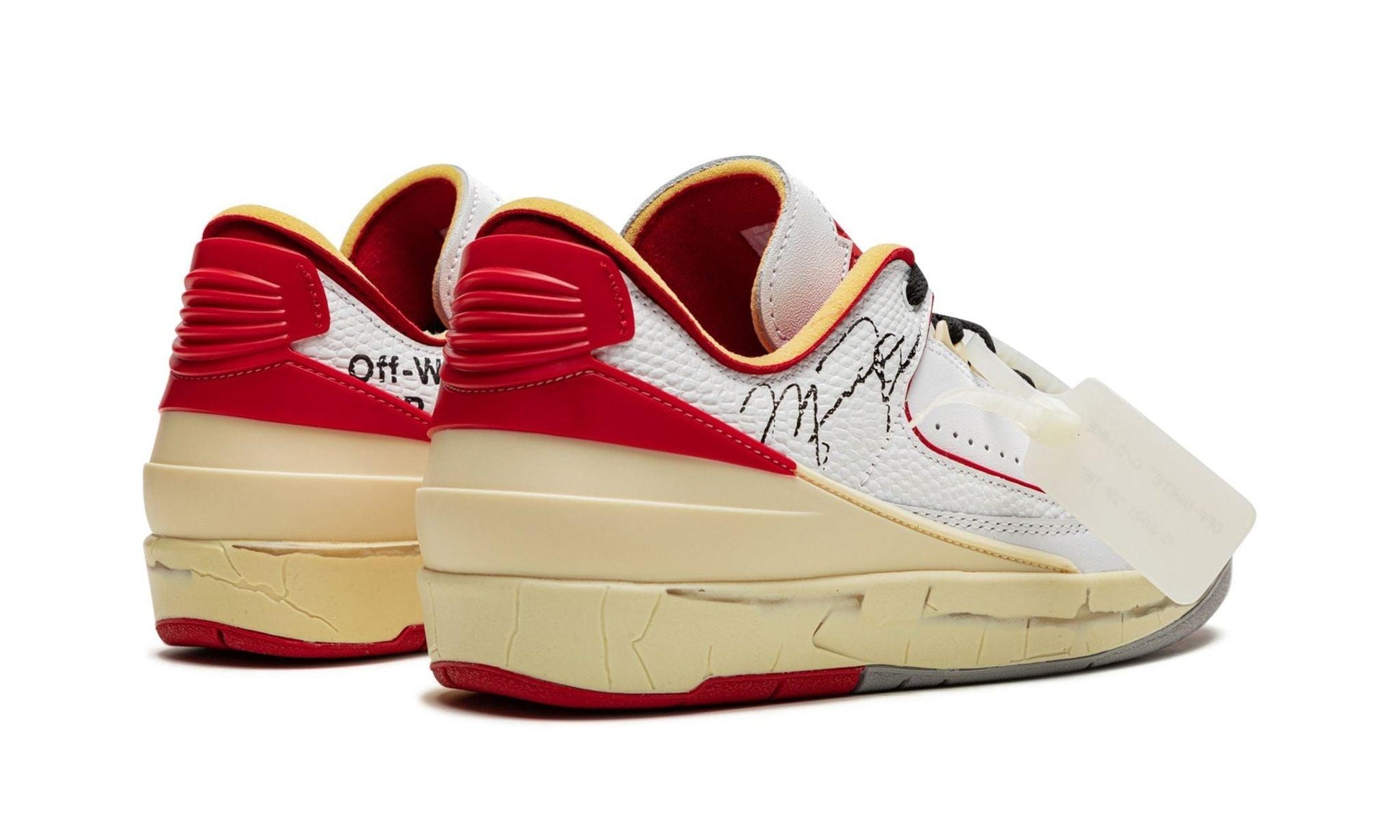 Jordan 2 Retro Low SP Off-White White Red