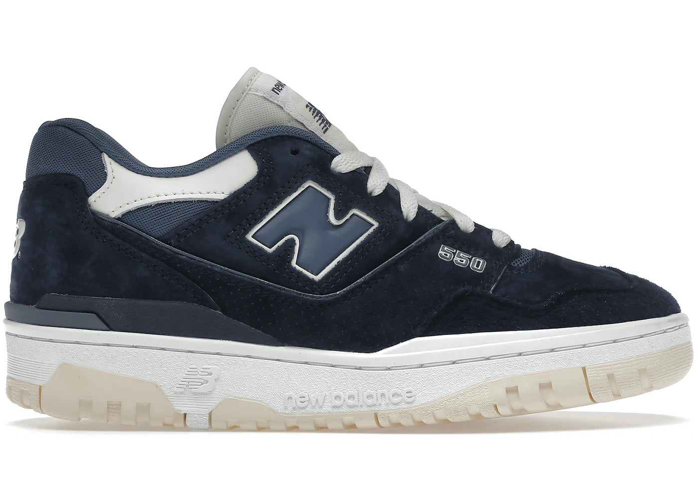 New Balance 550 Natural Indigo Suede