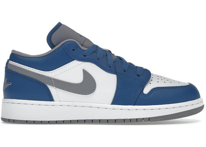 Jordan 1 Low True Blue (GS)