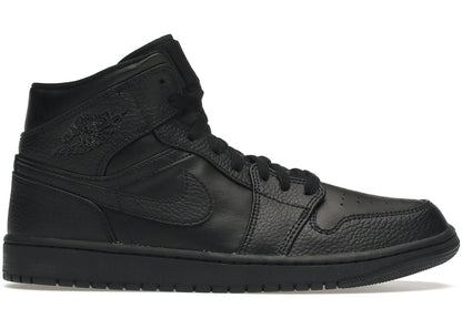 Jordan 1 Mid Triple Black