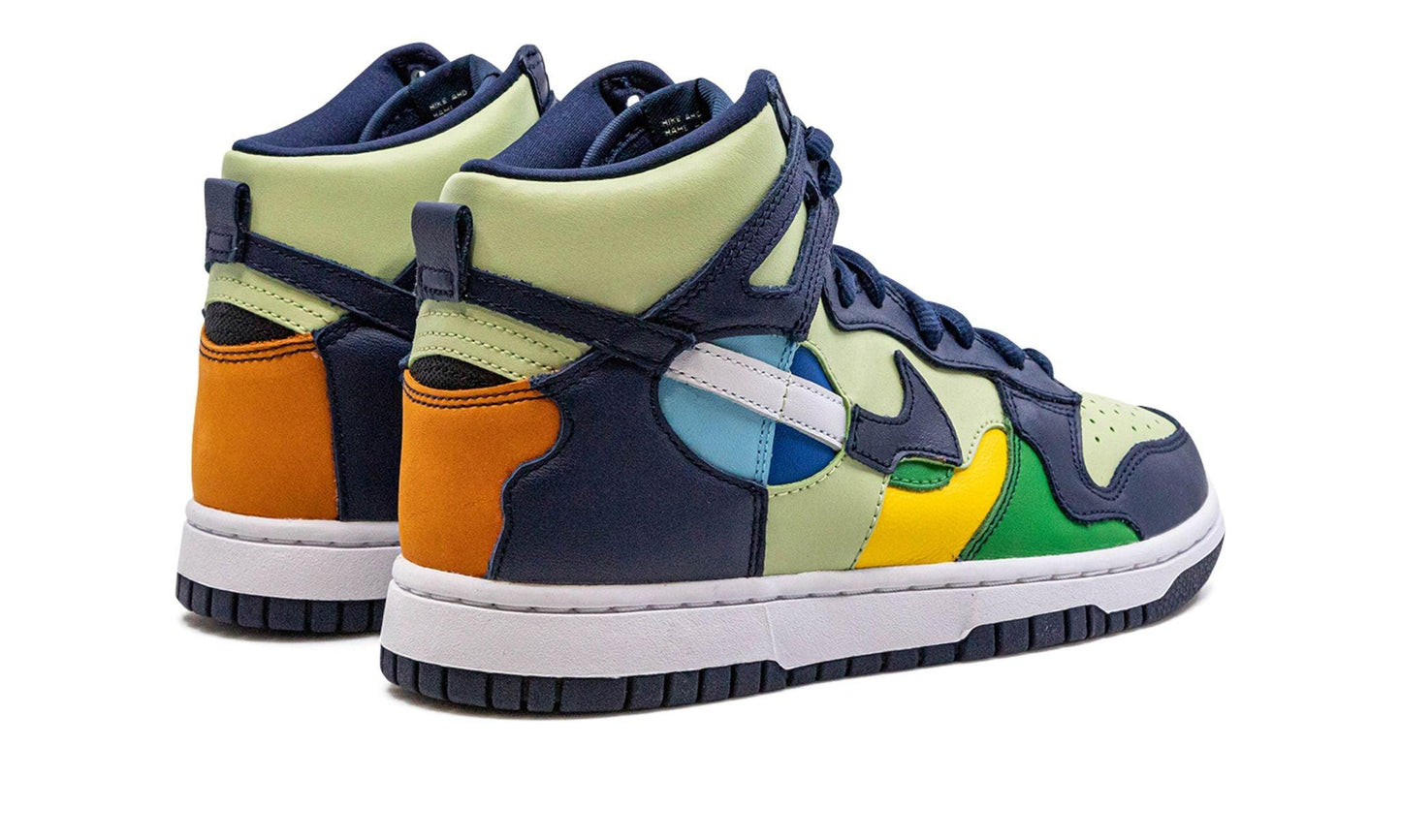 Nike Dunk High See Through Pistachio Midnight Navy (Women's)