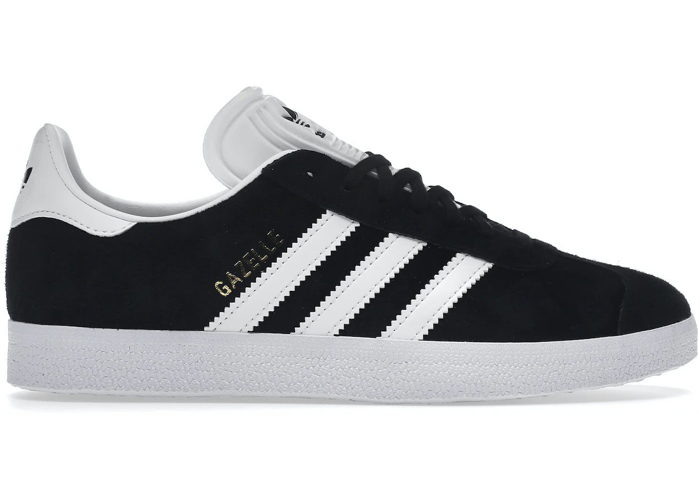 adidas Gazelle Core Black Cloud White Gold