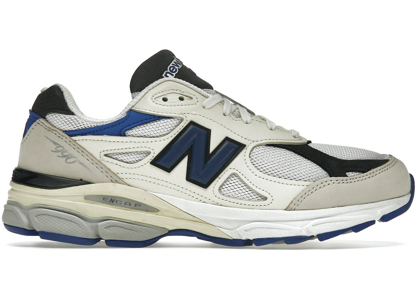 New Balance 990v3 MiUSA White Blue