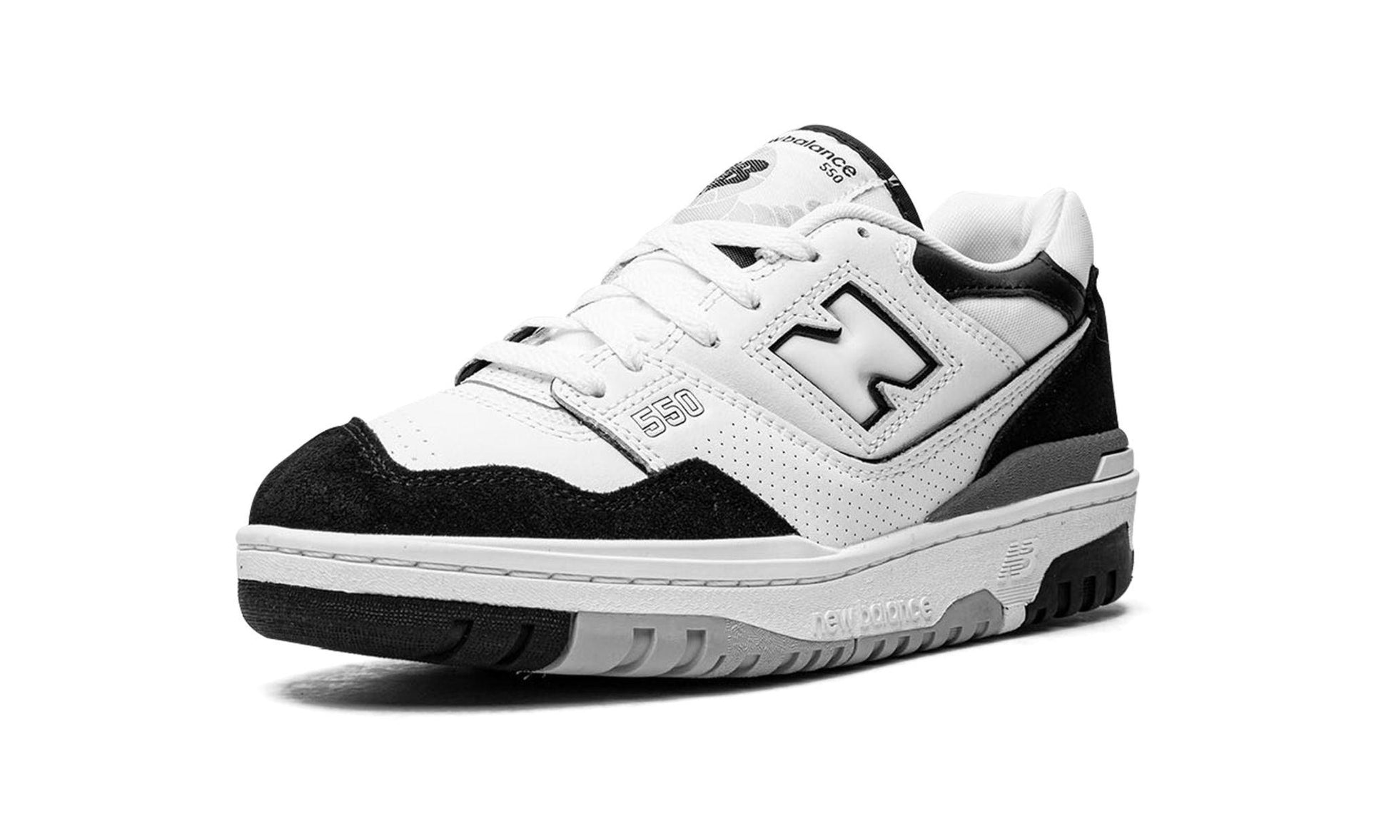 New Balance 550 White Black Rain Cloud